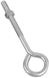 National Hardware N221-283 Eye Bolt, 3/8-16 Thread, 3 in L Thread, 1 in ID Dia Eye, 4.35 in L Shank, 160 lb Working Load